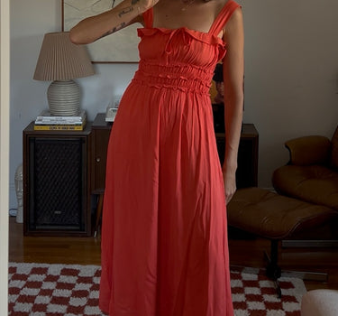 Few Moda Rouche Maxi Dress