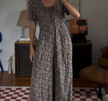 80’s Floral Romper