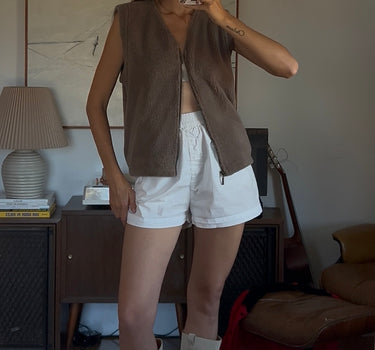 Sherpa Zip Vest
