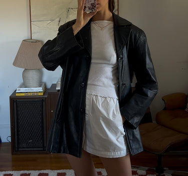 90's Perfect Leather Jacket