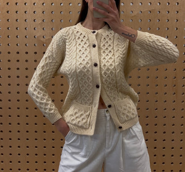 Irish Cable Knit Cardi