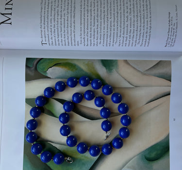 80’s Cobalt Beads