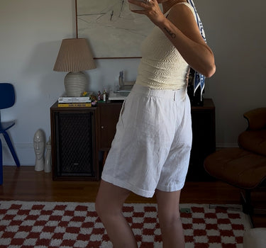 80’s Linen Dad Short