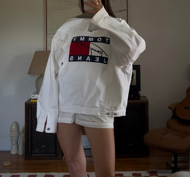 1980’s Back Patch Hilfiger Jacket