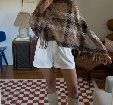 Alpaca Blend Poncho