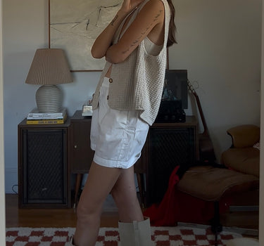 80’s Cotton Weave Vest