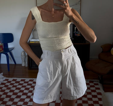80’s Linen Dad Short