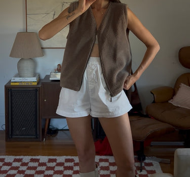 Sherpa Zip Vest