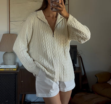 Classic L.L.Bean. Cotton Zip Knit