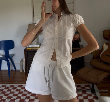 Cottage Puff Sleeve Blouse